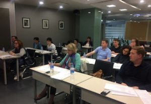 Trainings conducted jointly with the Training Centre of the Institute of Internal Auditors in our office on 21 – 25 May 2018
